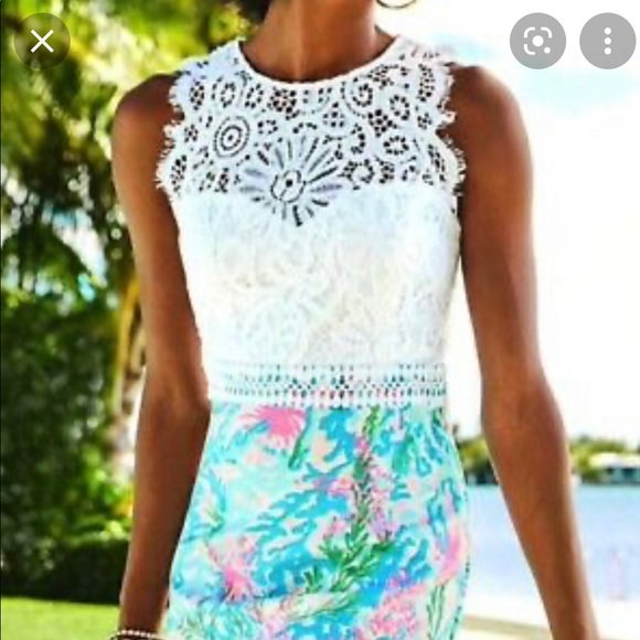 NWT Lilly Pulitzer Sharice Stretch Shift Dress - Picture 4 of 13